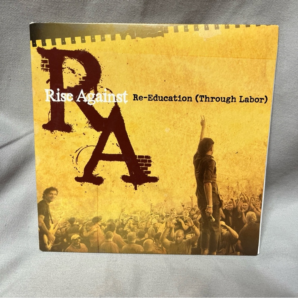 45RPM, RISE AGAINST ' RE-EDUCATION'THOUGH LABOR' NM ' ROCK ' PROMO - Picture 6 of 6